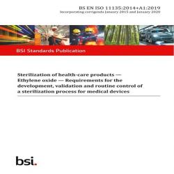 BS EN ISO 11135:2014+A1:2019
