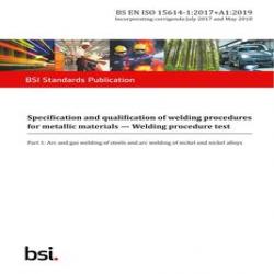 BS EN ISO 15614-1:2017+A1:2019