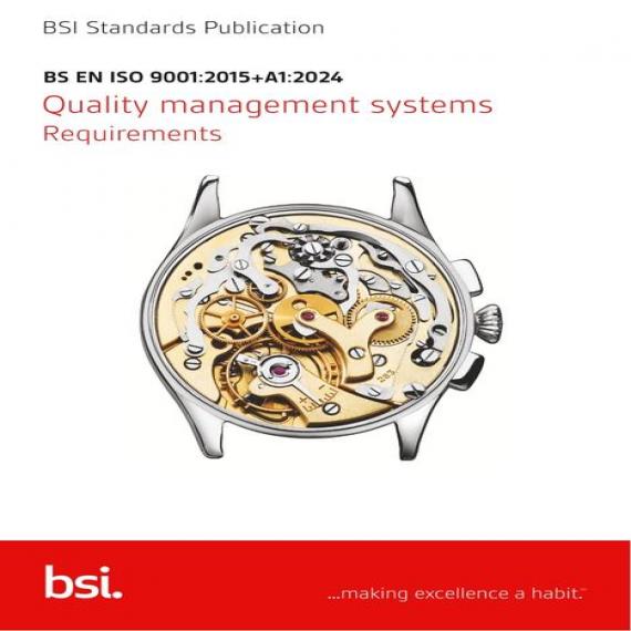 BS EN ISO 9001:2015+A1:2024