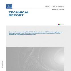 IEC/TR 62669 Ed. 2.0 en:2019