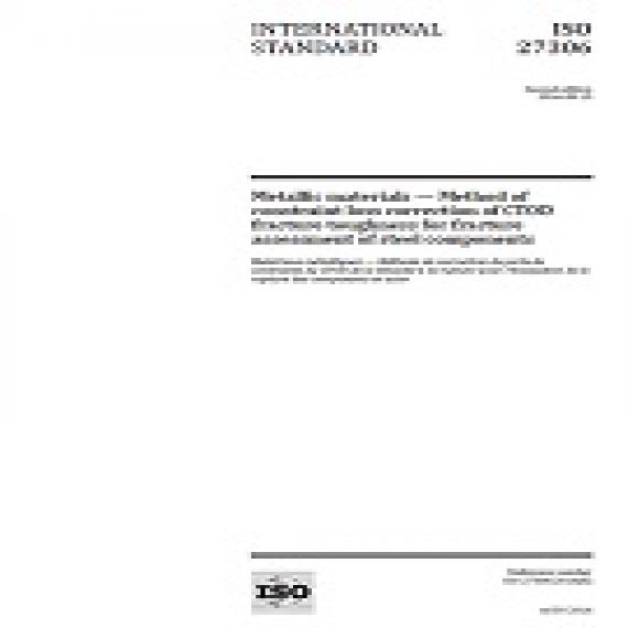 ISO 27306:2016 ISO 27306:2016