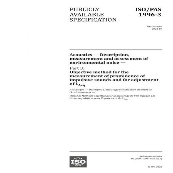 ISO/PAS 1996-3:2022 ISO/PAS 1996-3:2022
