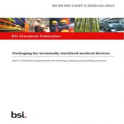 BS EN ISO 11607-2:2020+A1:2023