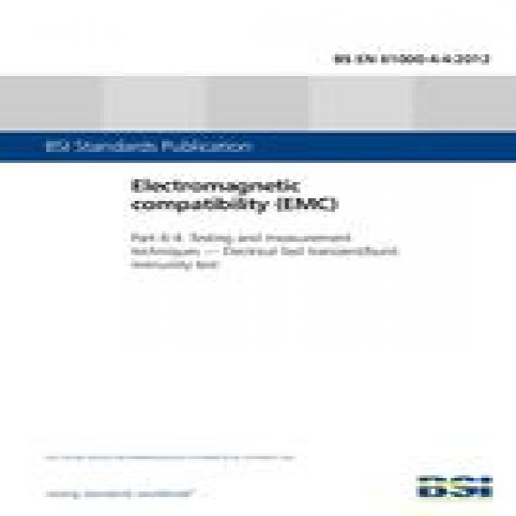 BS EN 61000-4-4:2012 BS EN 61000-4-4:2012