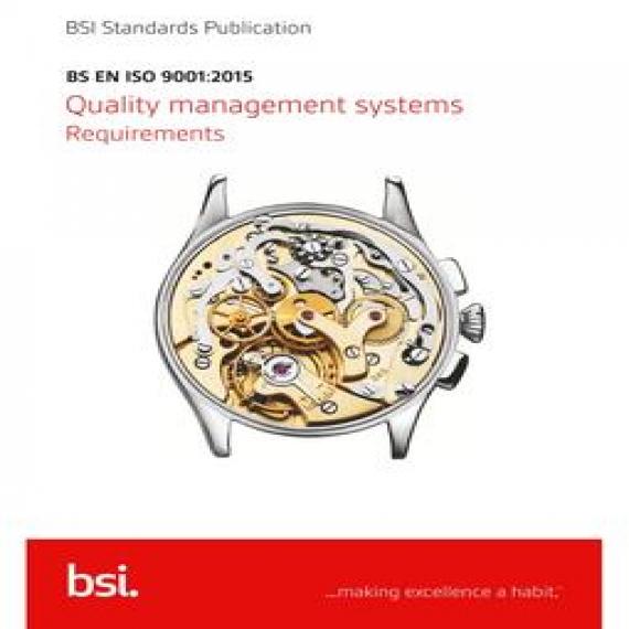 BS EN ISO 9001:2015 LOOSELEAF
